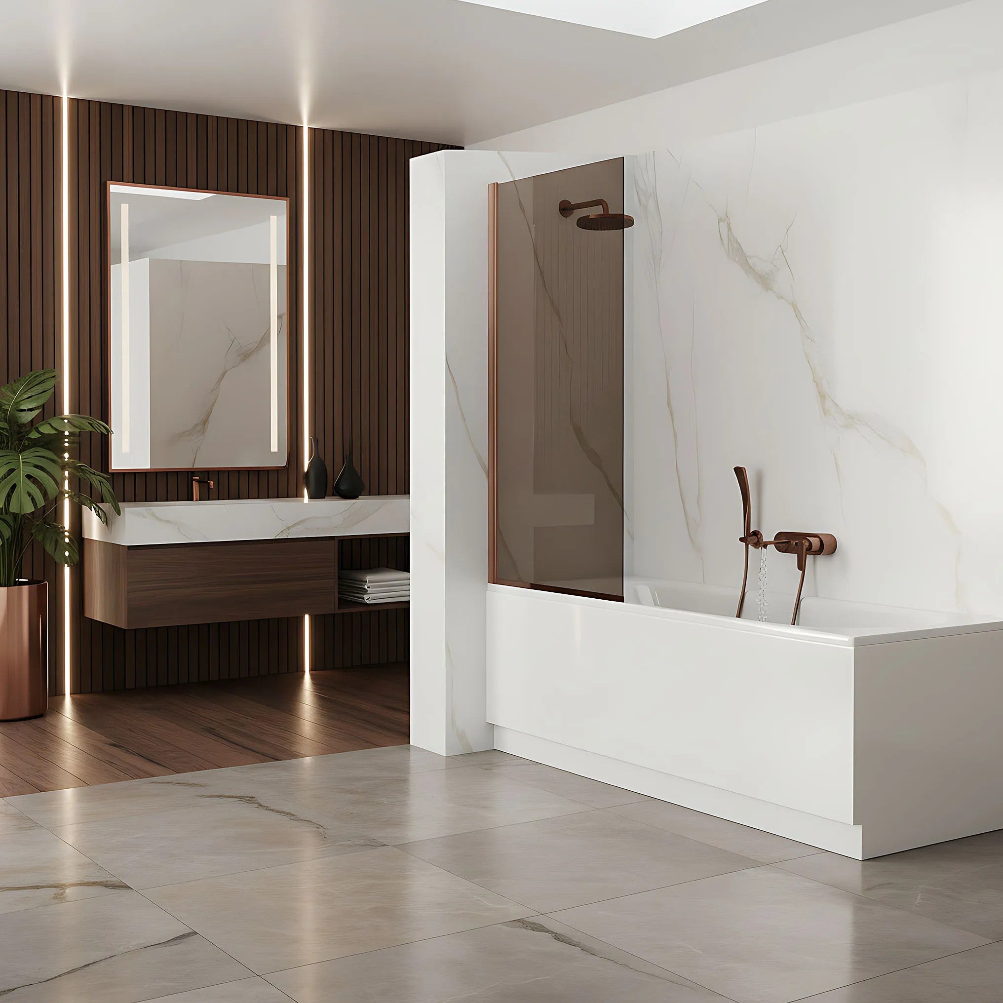 Kádparaván Rea Elegant Brush Copper 70 9