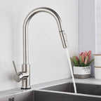 Konyhai Csaptelep Rea Fresh Nickel Brush INOX 9