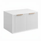 Mosdószekrény Rea Core 60cm White 9