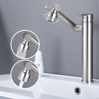 Fürdőszobai Csaptelep Rea PACO Nickel Brush INOX High 9