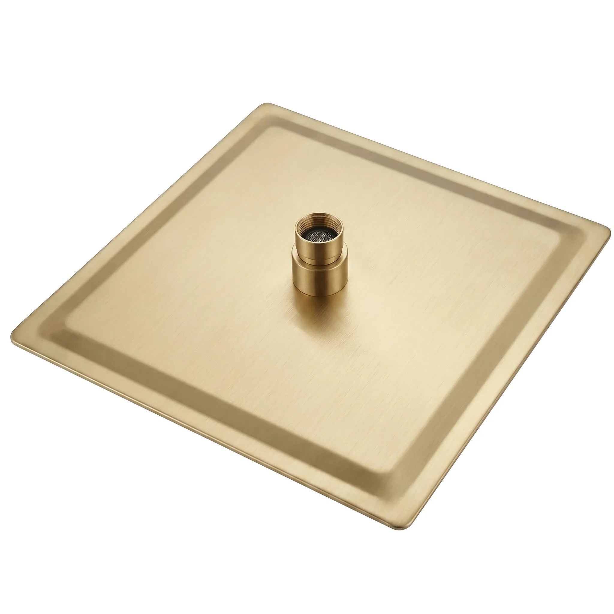 Négyzet Alakú Zuhanyfej REA JS-P015BG 25cm Brush Gold 9