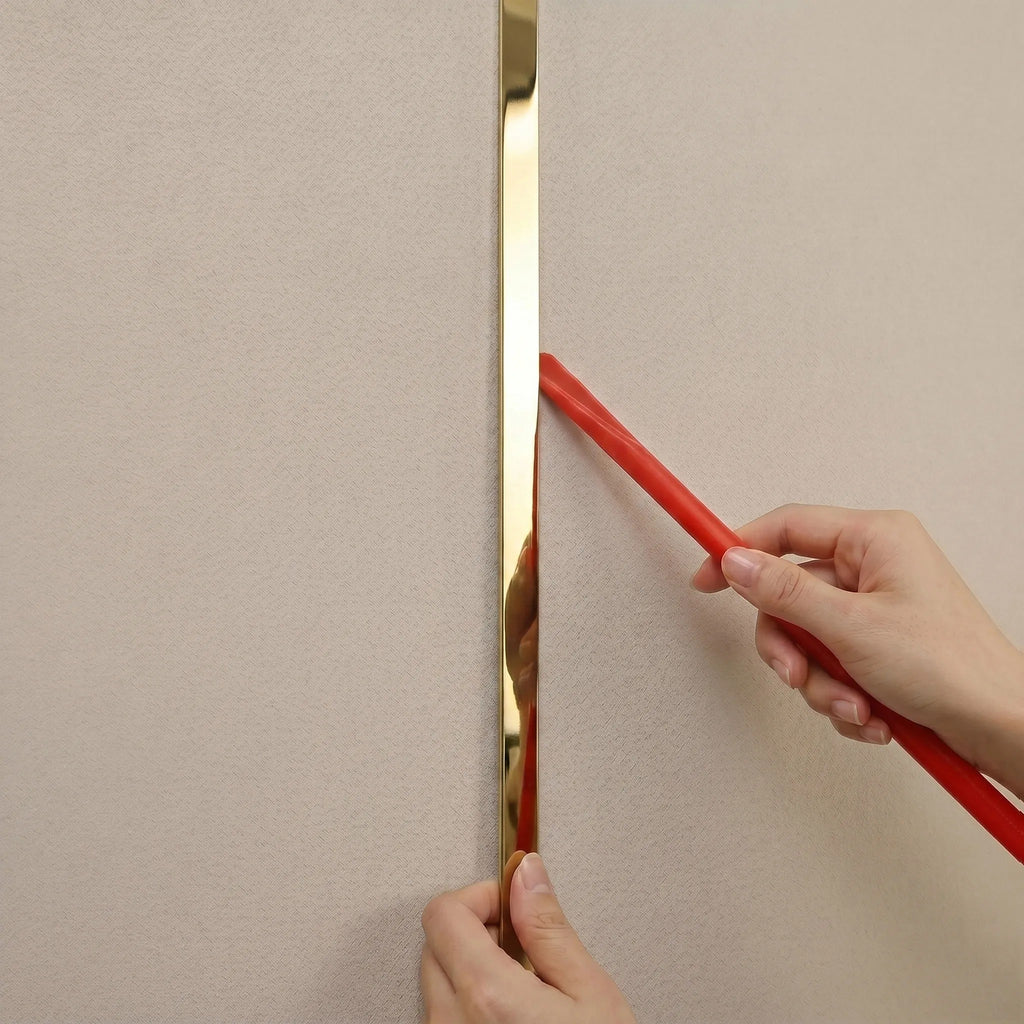 Öntapadós Dekorációs Szegélyléc Rea P14454D 2cm Gold 9