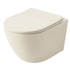 Focus Fali WC Csésze Szett + Pultra Szerelhető Mosdó Rea Focus Creme 9
