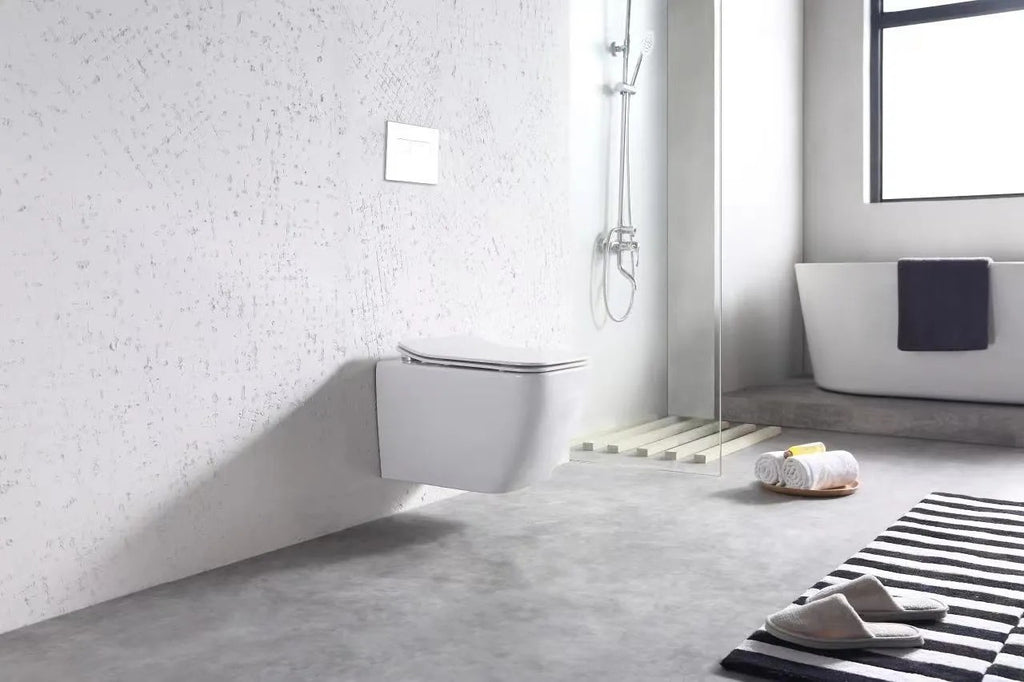 WC Csésze REA MARTIN SLIM RIMLESS DUROPLAST 9