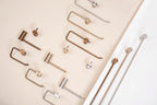 Fürdőszoba Fogas 9703 Prism Brush Nickle 9