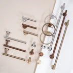 Fürdőszoba Fogas Ring 6610 Modern Brush Copper 9