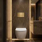 Beépíthető WC Tartókeret Szett Slim 024N HD Gold Nyomólappal 9