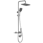 Zuhanyszett REA HELIX Nickel Brush INOX 9