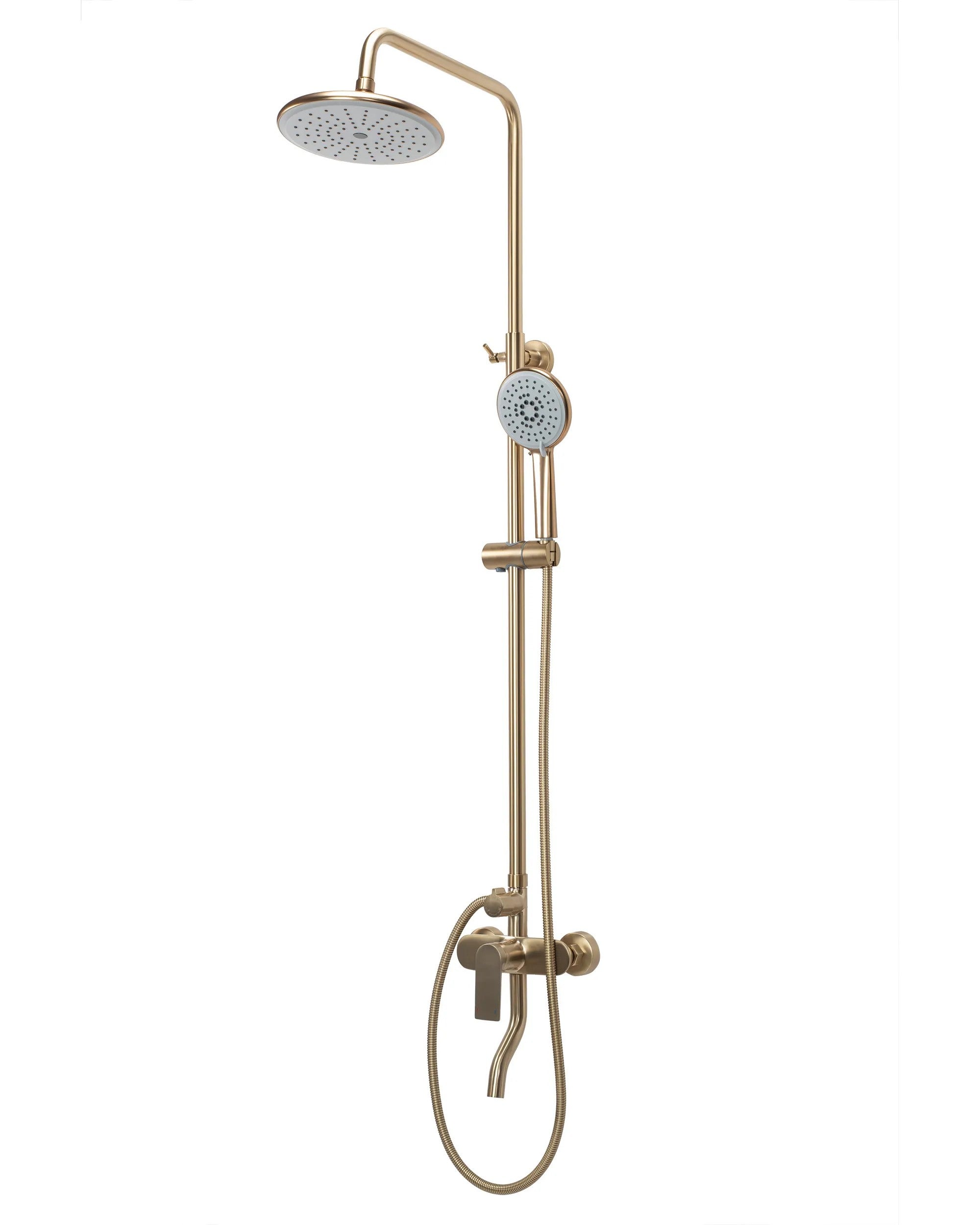 Zuhanyszett Rea VERSO BRUSHED GOLD 9