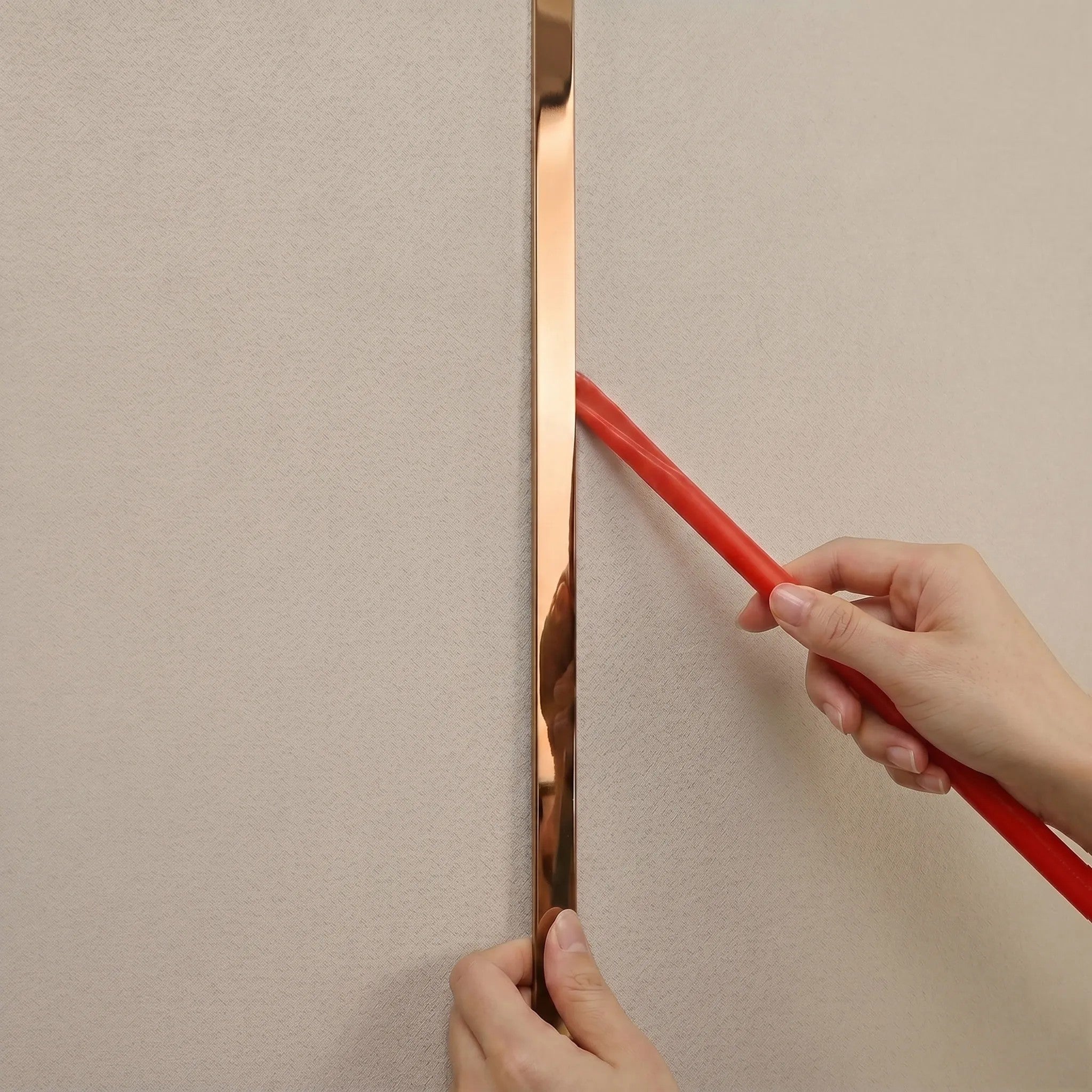 Öntapadós Dekorációs Szegélyléc Rea P14454E 2cm Copper 9
