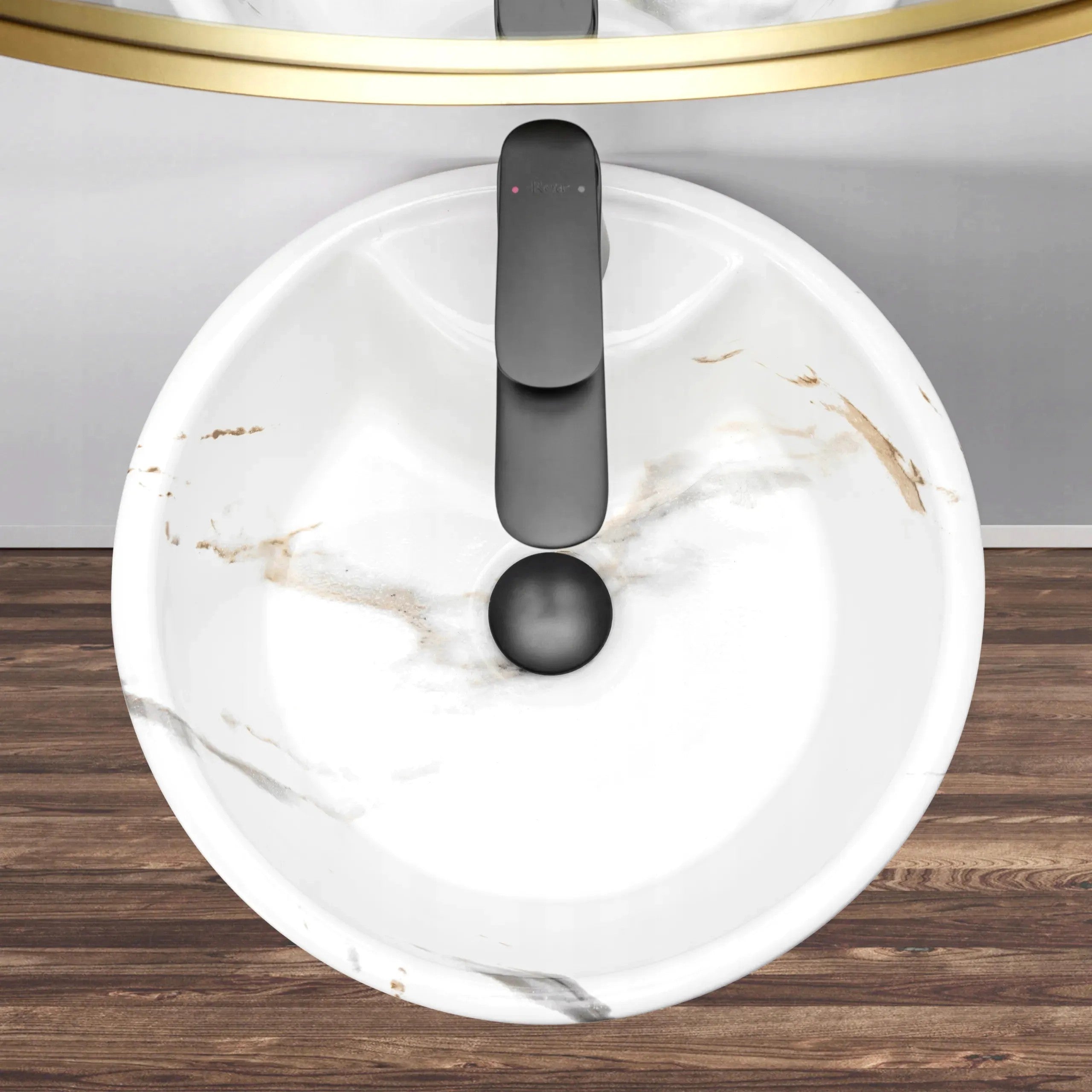 Szabadon Álló Mosdó REA Blanka Marble Marmur 9