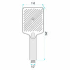 Rea JS-031 Chrome Zuhanyfej 10