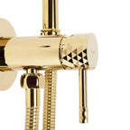 Bidé Csap Lungo Loop Diamond Gold 9