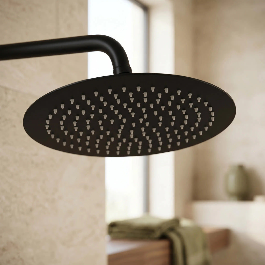 Kerek Esőztető Zuhanyfej REA JS-P014B 25cm Black 9