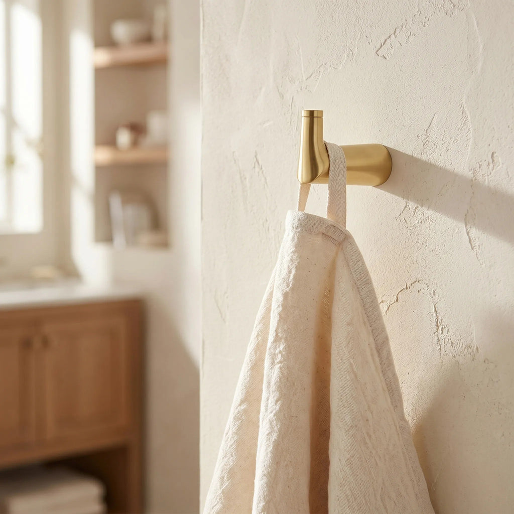 Fürdőszobai Akasztó 16204 Vibe Brush Gold 9