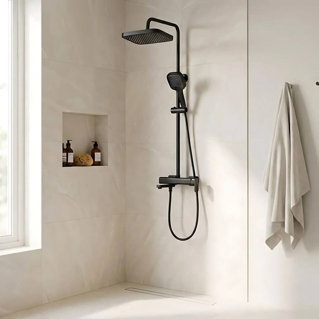 Zuhanyszett Rea Arlo Black 9