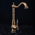 Konyhai Fürdőszobai Csaptelep Rea VENICE Antique Bronze 9