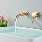 Falra Szerelhető Csaptelep Rea Lungo Long Gold Brush + Box 9