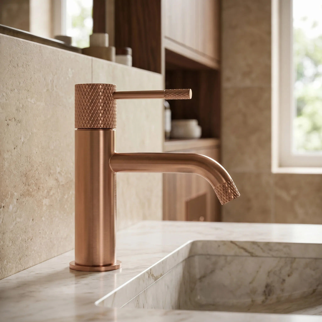 Fürdőszobai Csaptelep Rea Venti Brush Copper Low 9