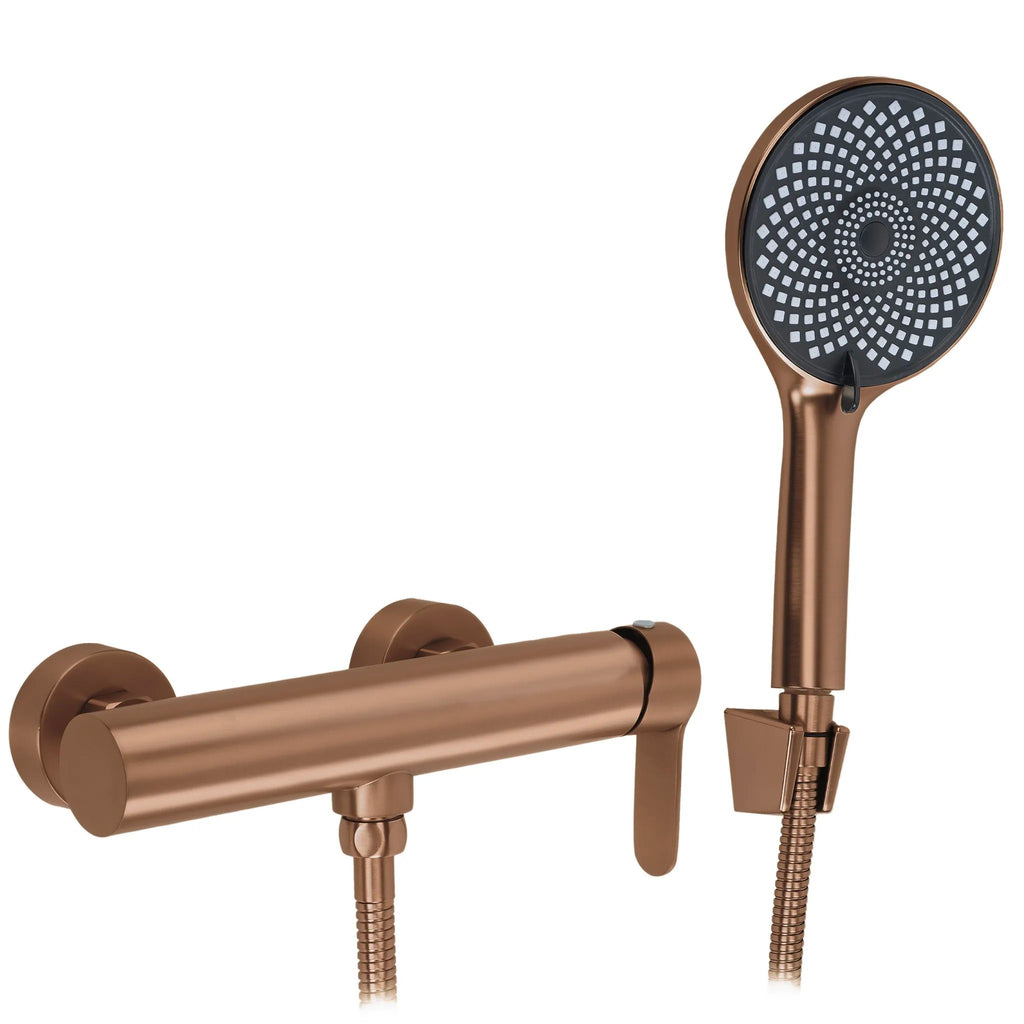 Zuhanycsaptelep Arcos Brush Copper 9
