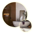LED Tükör R-8040 80cm + 40cm 9