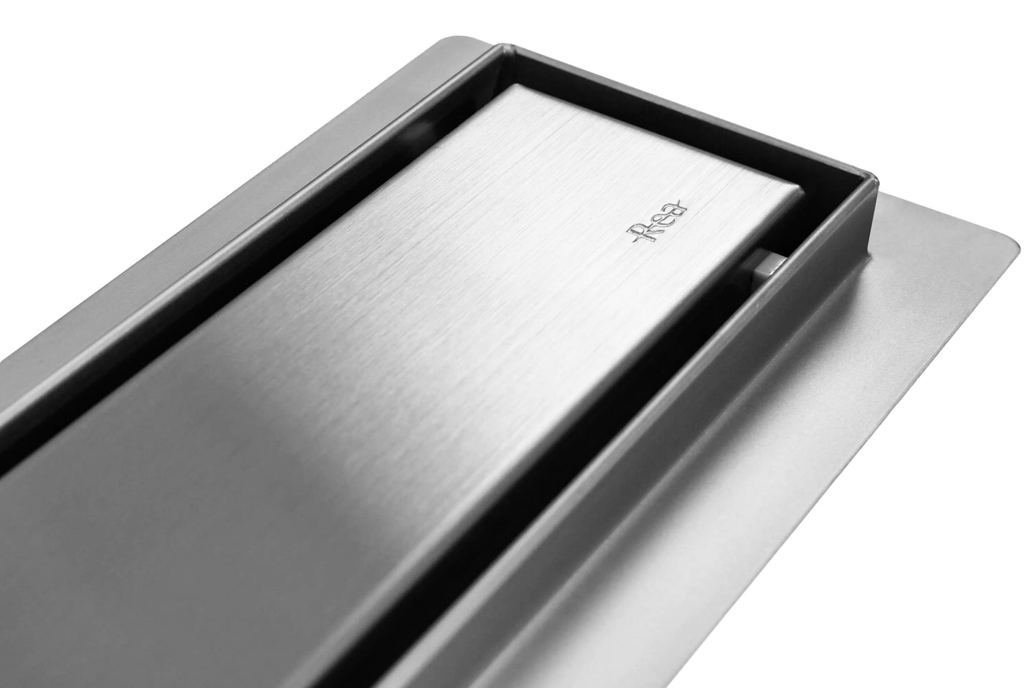 Lineáris Lefolyó Rea Pure Neo Pro Nickel Brush 90 3