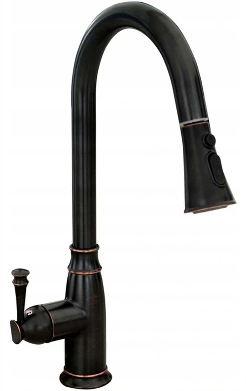 Konyhai Csaptelep Rea Deco Old High Black 1
