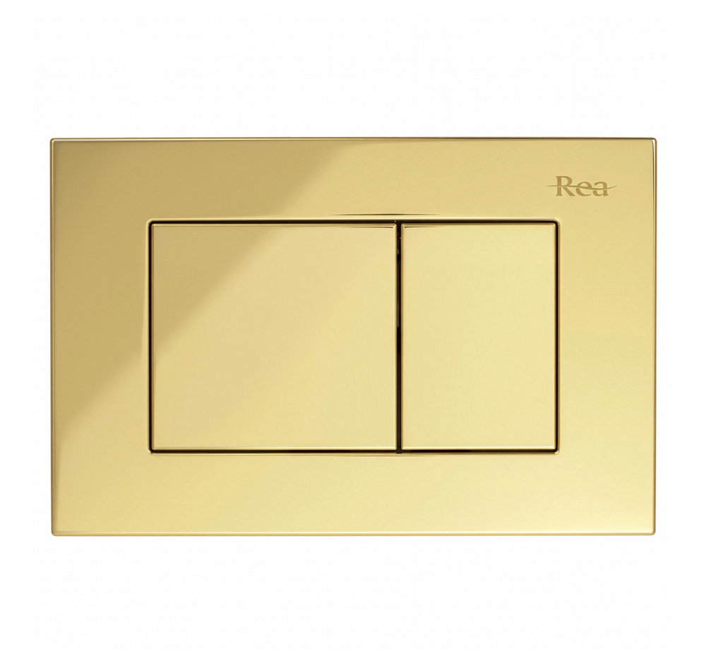 Beépíthető WC Tartókeret Szett Slim 024N J Gold Nyomólappal
