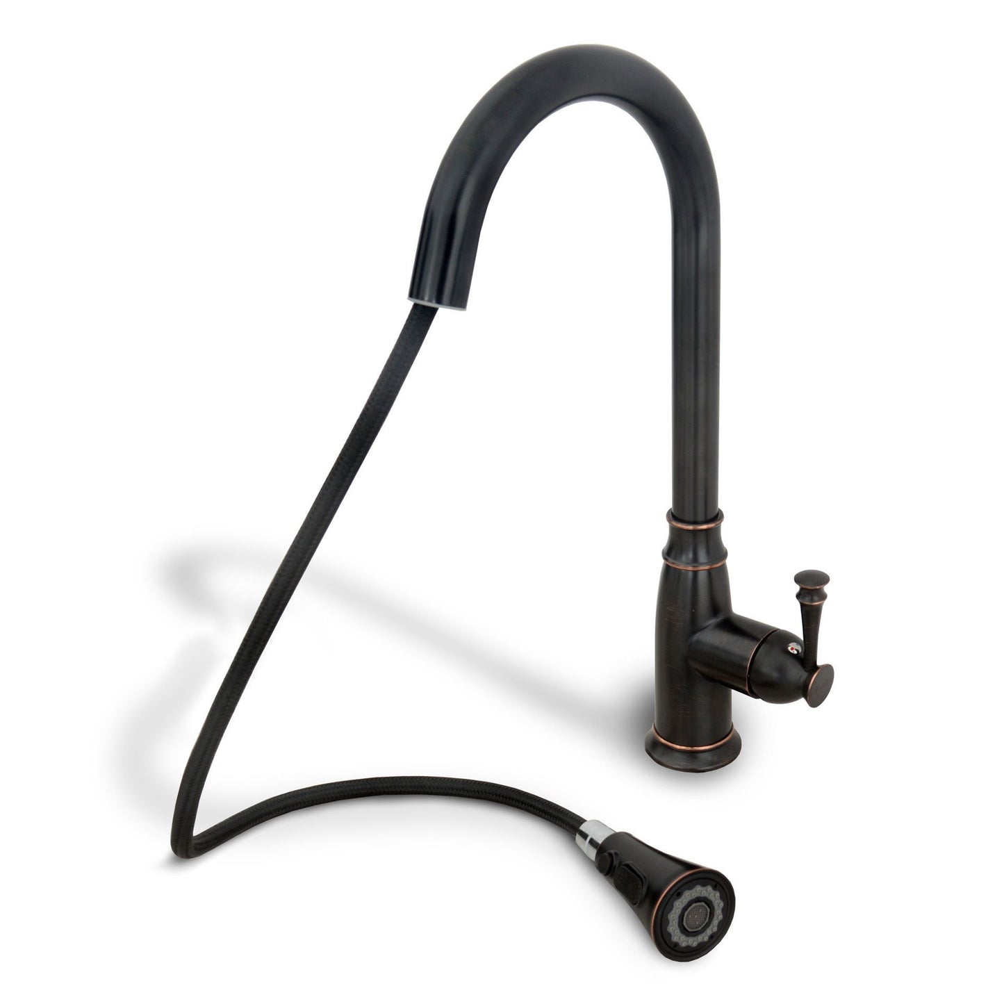 Konyhai Csaptelep Rea Deco Old High Black 3