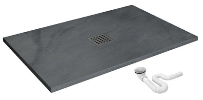 Zuhanytálca Rea Grey Rock 80x120 2