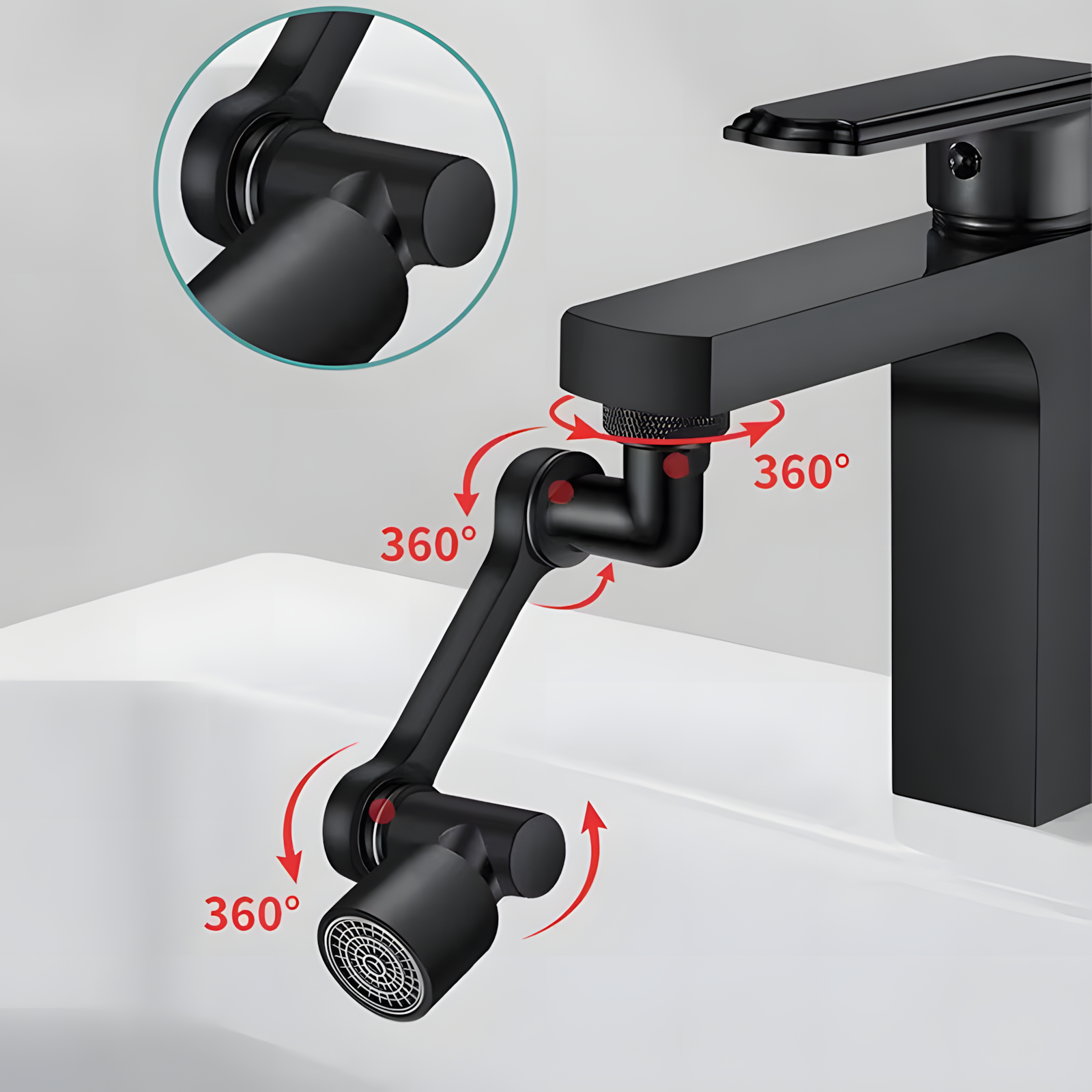 Rea Colt Forgatható Hosszabbító Black 3