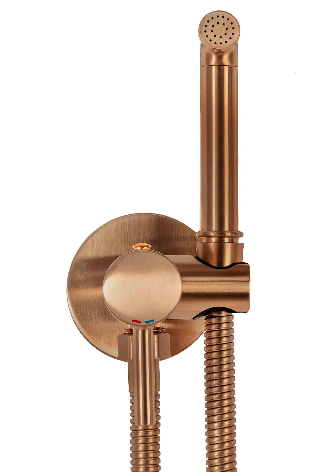 Bidé Csap Lungo Loop Copper Brush 2