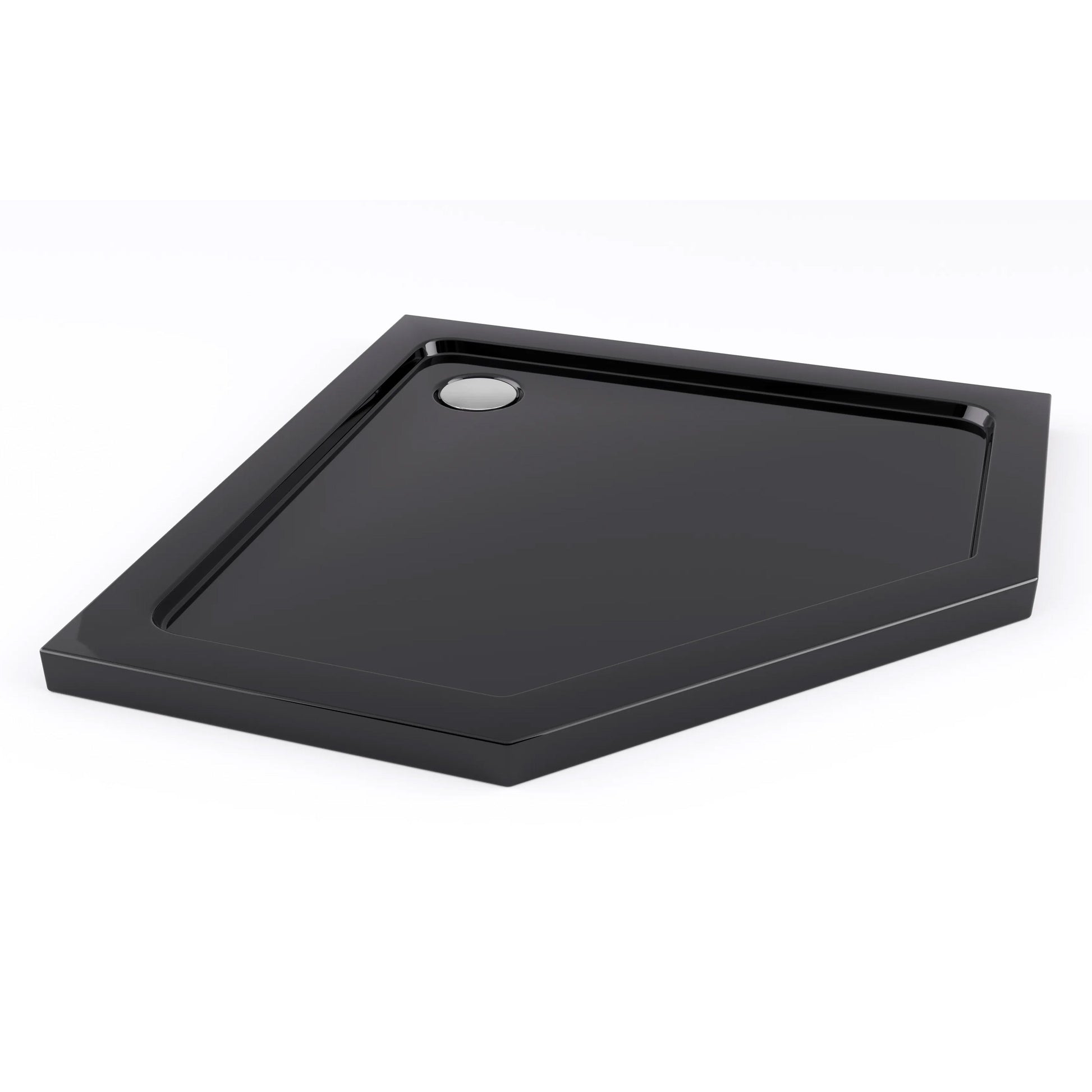 Zuhanytálca Diamond Black 90x90 5