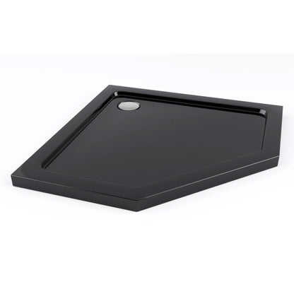 Zuhanytálca Diamond Black 90x90 5