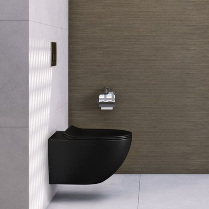 Wc Csésze Calani Loyd Slim Black 2