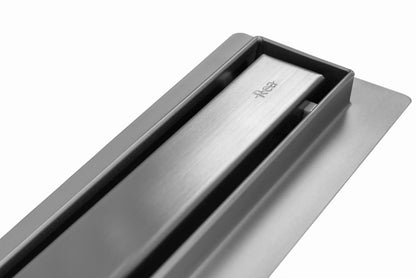 Lineáris Lefolyó Rea Neo Slim Pro Nickel Brush Inox 60 8
