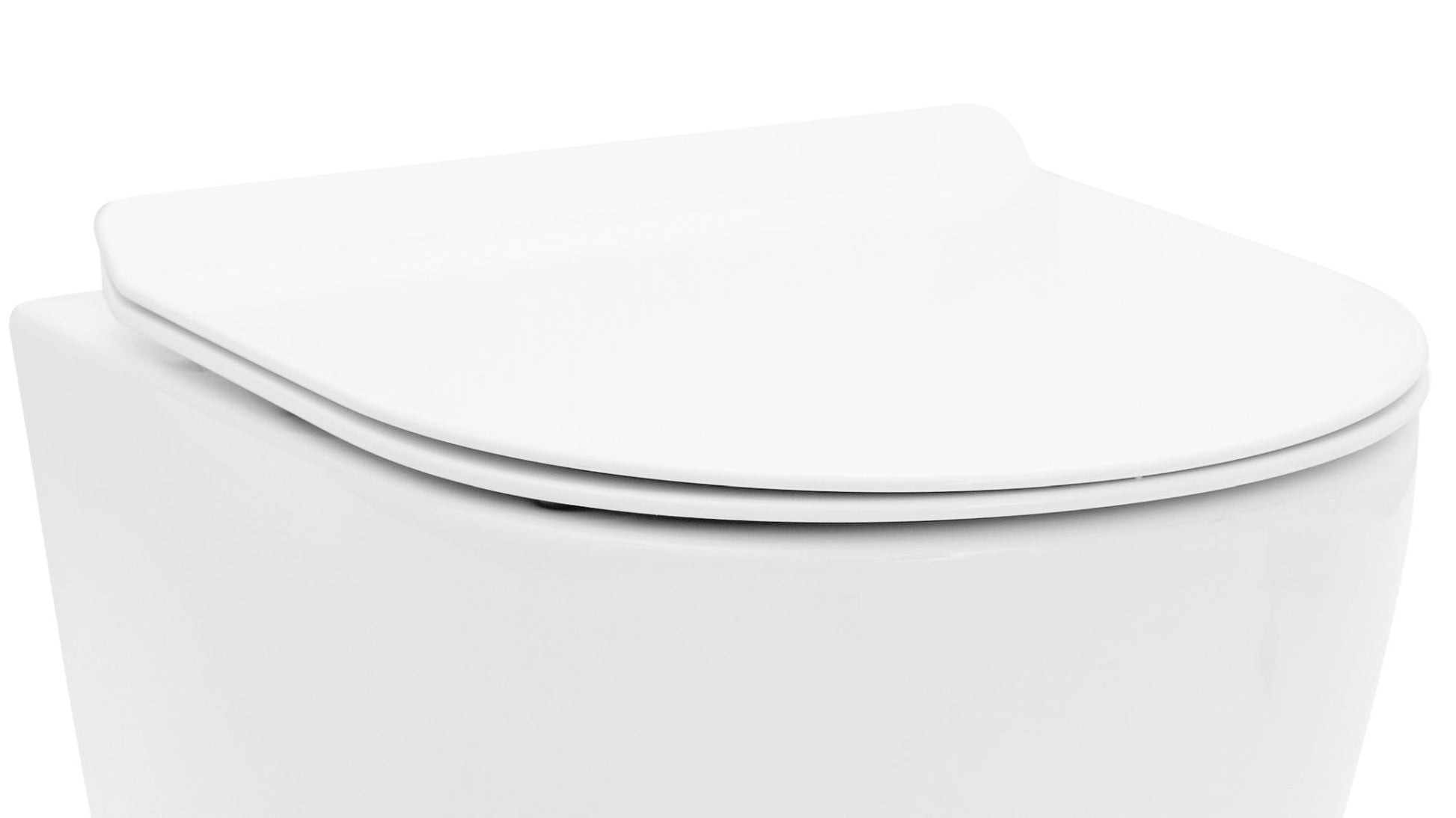 Lassan Csukódó Wc Ülőke Duroplast Flat Fehér 6
