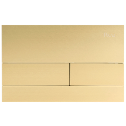 Wc Öblítő Gomb Rea T Gold Brush 1
