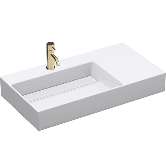 Konglomerátum Mosdó Archi 75 Cm White 1