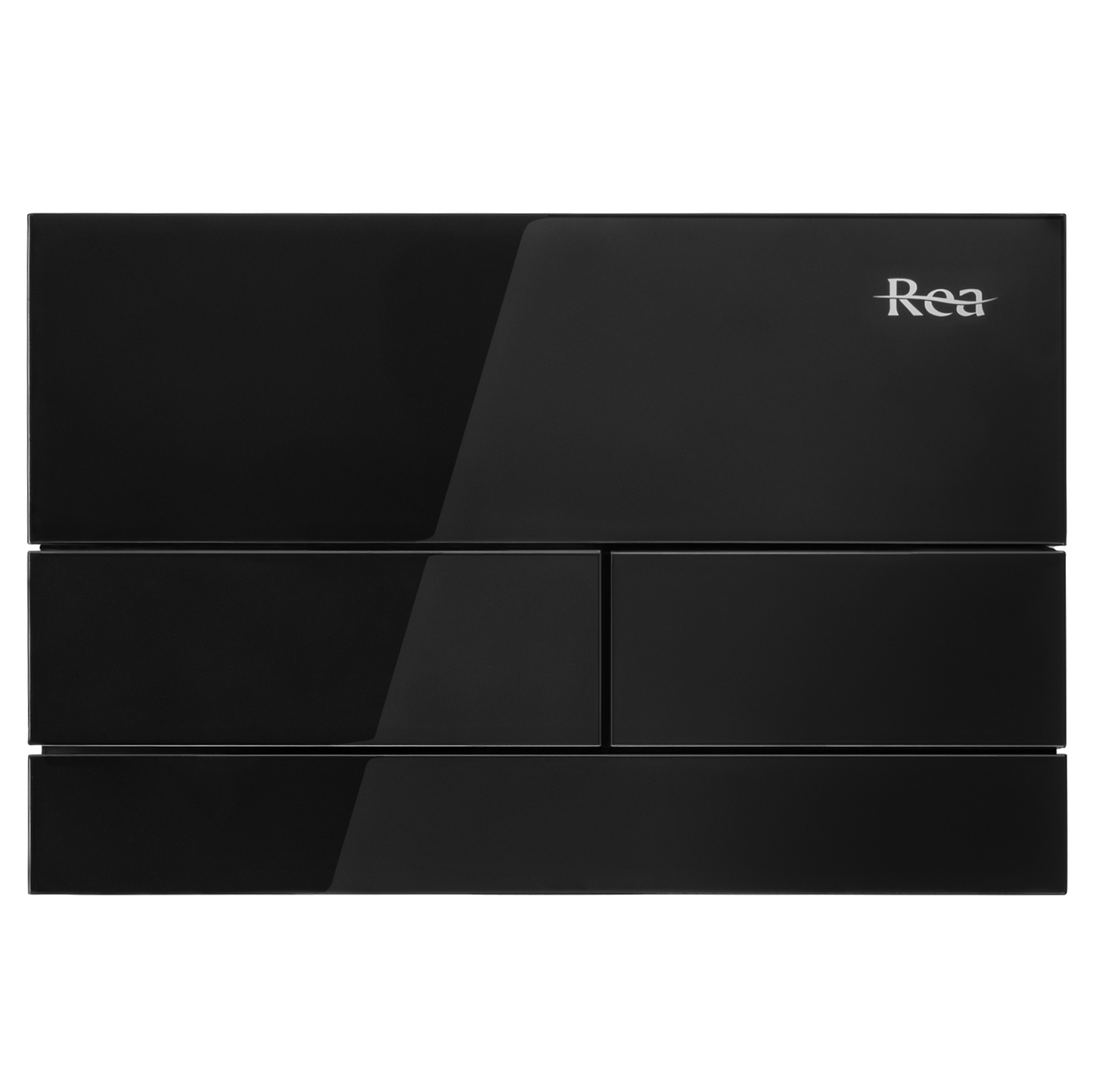 Falba Építhető Wc Tartály K011a-q T Black Glass 6