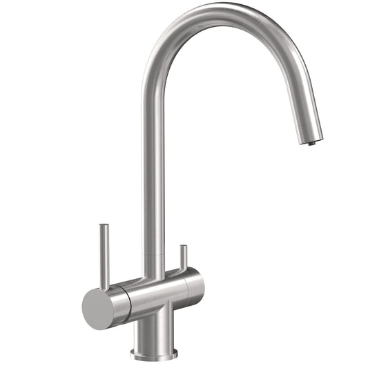 Konyhai Csaptelep Rea Caren Brush Nickel 1