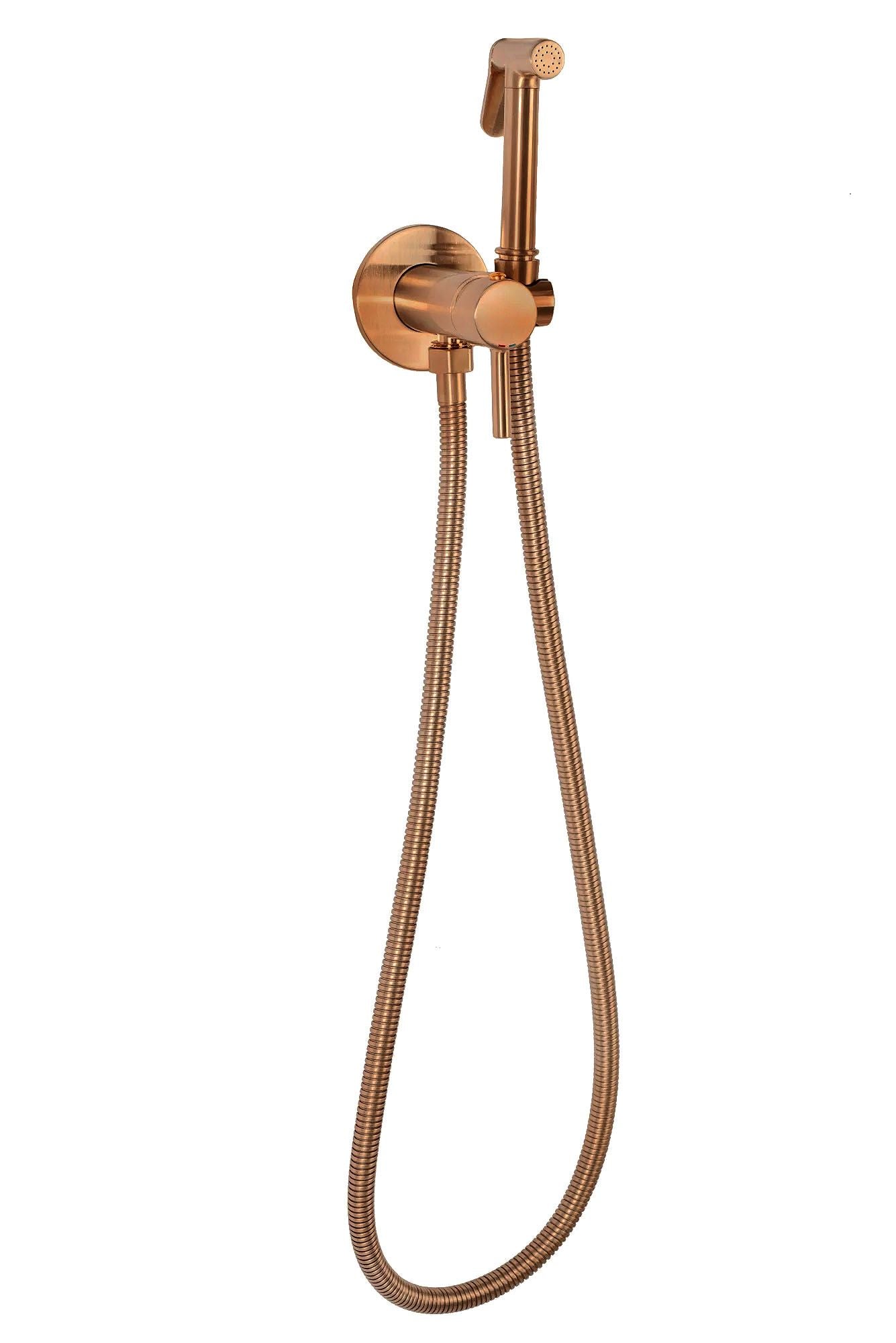 Bidé Csap Lungo Loop Copper Brush 6