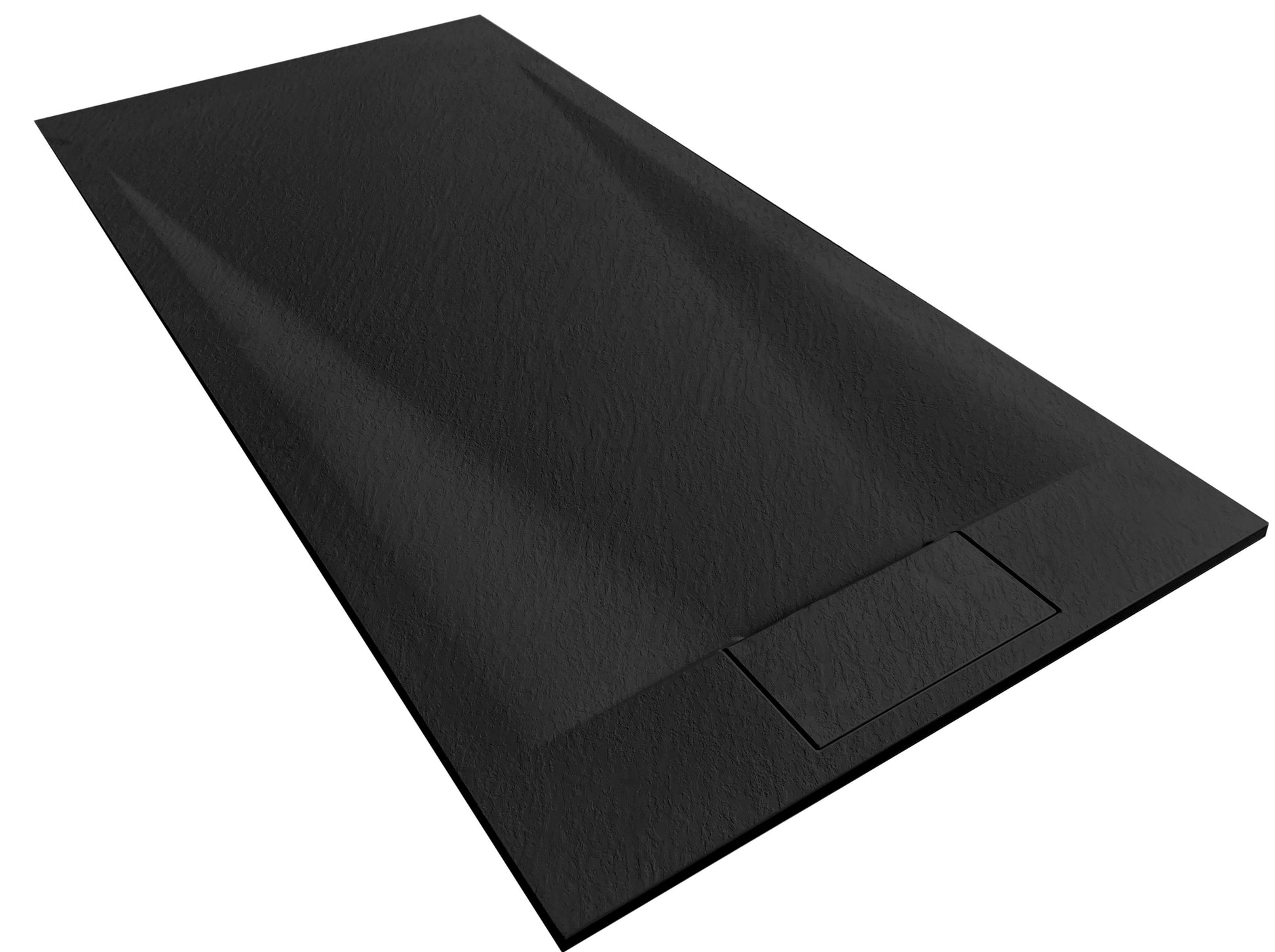 Zuhanytálca Bazalt Black 80x120 5