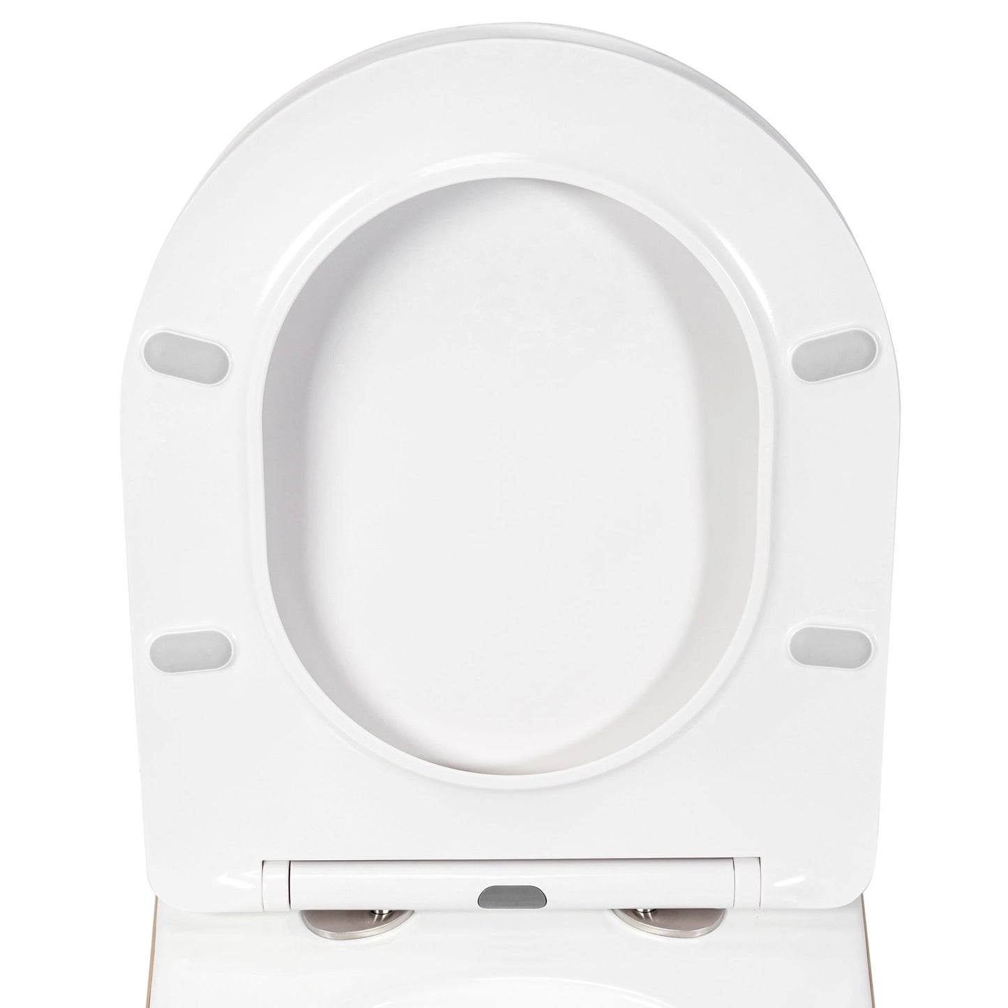 Lassan Csukódó Wc Ülőke Duroplast Flat Fehér 5