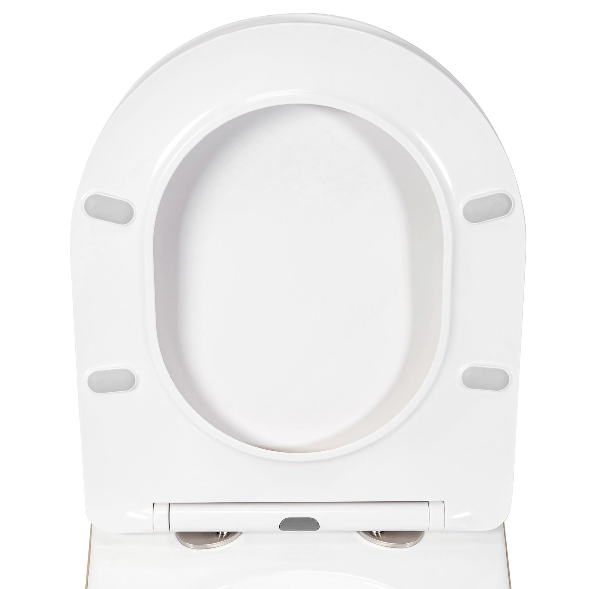 Lassan Csukódó Wc Ülőke Duroplast Flat Fehér 5