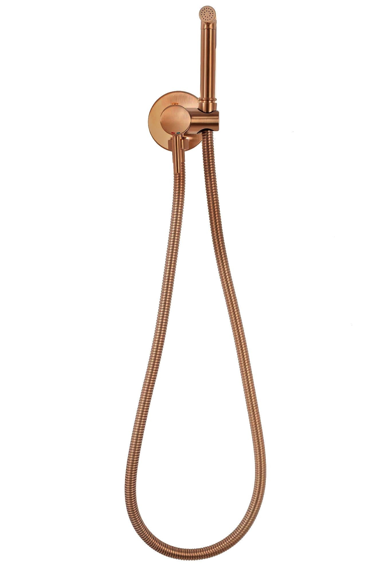 Bidé Csap Lungo Loop Copper Brush 4