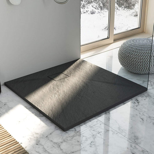 Zuhanytálca Magnum Black 90x90 1